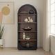 TOV Furniture Marlow Black/Brown Bookcase-1