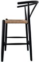Moe's Home Collection Ventana Black/Natural Counter Stool-2