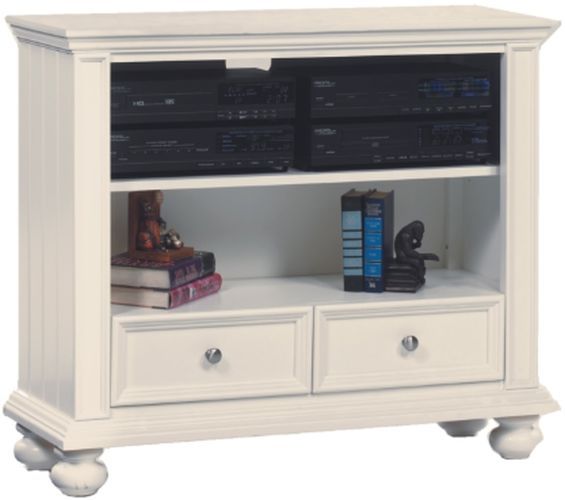 Winners Only® Cape Cod Eggshell White Bookcase-0