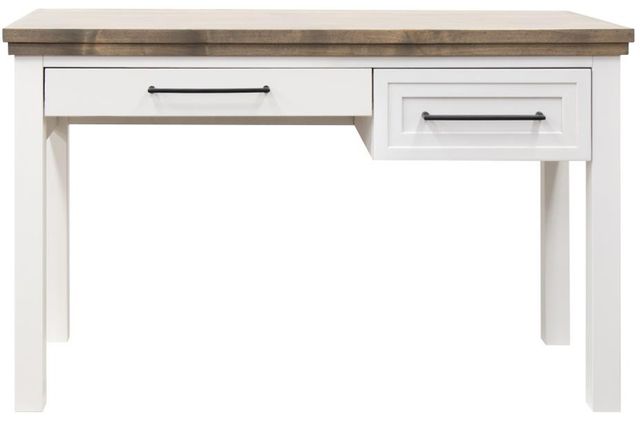 Legends Home Nora Barnwood/Jasmine White 49" Writing Desk-3