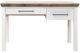 Legends Home Nora Barnwood/Jasmine White 49" Writing Desk-3