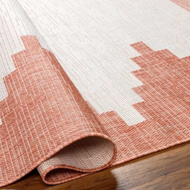 Surya Eagean Beige/Orange 4'x6' Area Rug-3