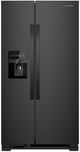 Crosley® 36" 24.6 Cu. Ft. Black Side-by-Side Refrigerator -0