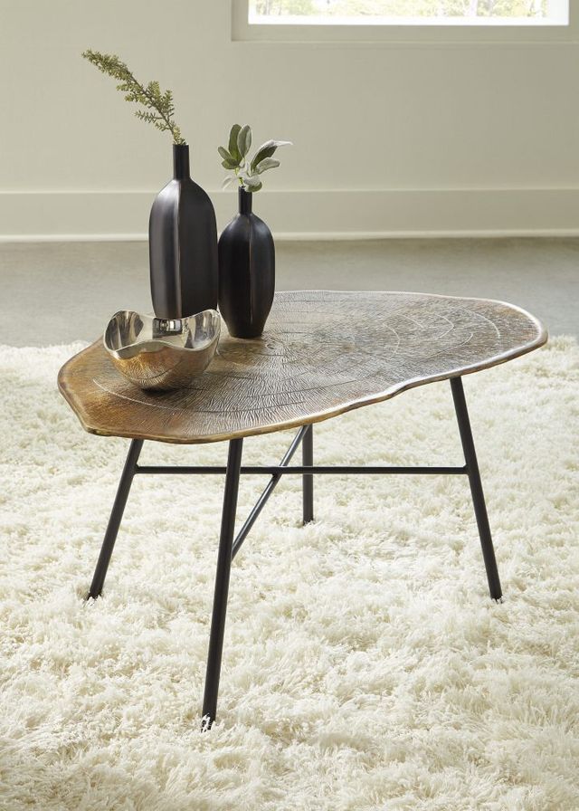 Signature Design by Ashley® Josslett Antique Copper Coffee Table-4