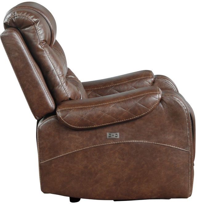 Mazin Furniture Putnam Brown Power Reclining Chair-3