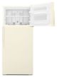 Whirlpool® 16.0 Cu. Ft. Biscuit Top Freezer Refrigerator-3