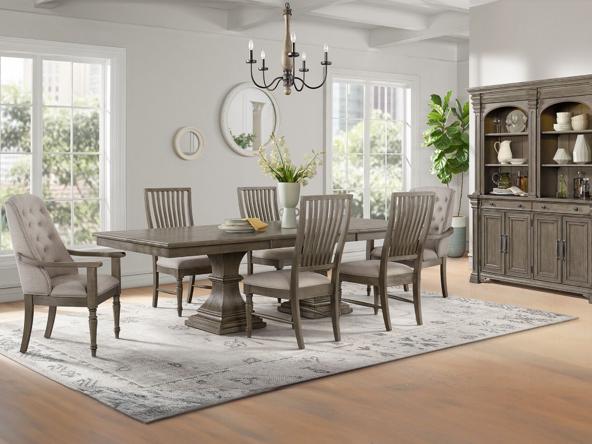 Dining Table Bobs Furniture Store Chairs Luis-Bob Dining Table Set