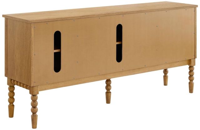 Martin Svensson Turned Wood Prairie Oak TV Stand-4