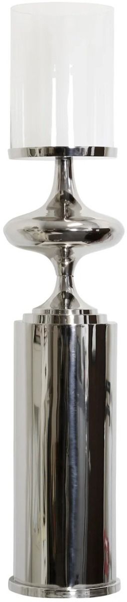 Harp & Finial® Aadi Nickle Small Candle Stand-0