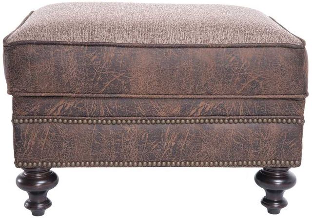 Marshfield Furniture Quincy Gray Ottoman-1