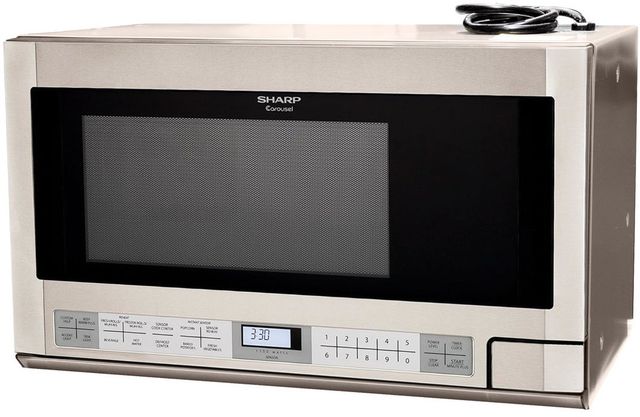 Sharp® Carousel® 1.5 Cu. Ft. Stainless Steel Over The Counter Microwave-3