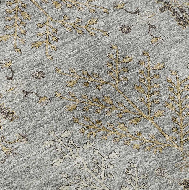 Dalyn™ Rug Company Hatay Gray 14"x20" Style 3 Throw Pillow-1