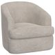 International Furniture Direct Tumbi Ivory Swivel Accent Chair-0