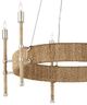 Currey & Company Monzie Natural Chandelier-1