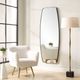 Uttermost® Caspian Satin Black Dressing Mirror-1