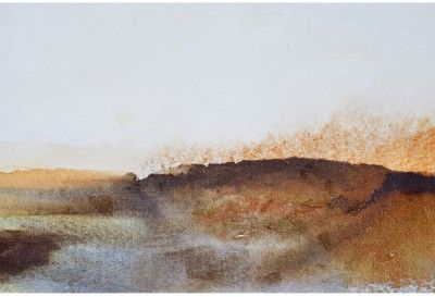 Renwil® Genesis Grey/Orange Printed Art-2