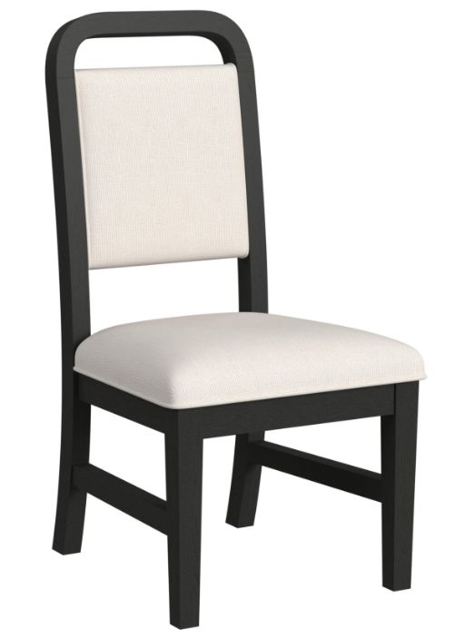 Elements International Ridgemont 5-Piece Black Dining Set-4