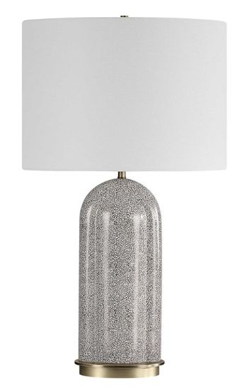 Uttermost® Dapple White Table Lamp-3
