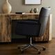 Four Hands Humphrey Sonoma Black Desk Chair-1