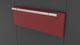 Fulgor® Milano 29.88" Glossy Red Replacement Door Kit-3