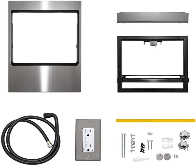 GE Profile™ Stainless Steel Dishwasher Undersink Trim Kit-1