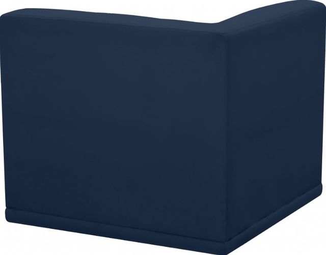 Meridian Furniture Relax Navy Velvet Modular Corner Chair-2