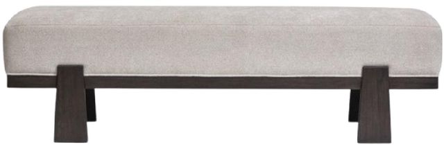 Magnussen Home® Tauren Coffee Bean Brown/Beige Bench-1