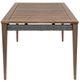 Armen Living Orbit Brown Rope/Wood Outdoor Dining Table-5