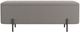 Worldwide Homefurnishings Inc. Erzo Black/Warm Grey Storage Ottoman Bench-3