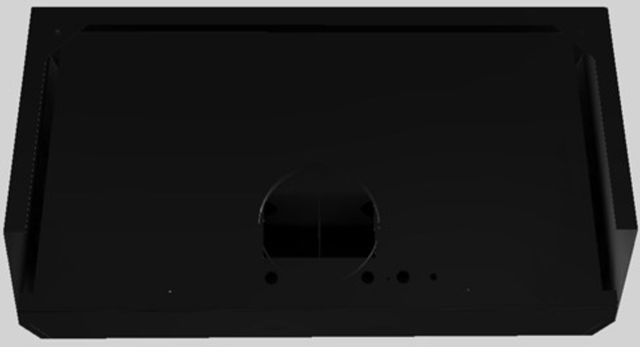 Vent-A-Hood® Designer Series 42" Black Wall Mounted Range Hood-2