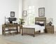 Vaughan-Bassett Cottage Too Saddle Grey Youth Full Slat Footboard-1