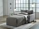 Signature Design by Ashley® Rannis Pewter Twin Sofa Sleeper-5