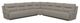 La-Z-Boy® Palmer Pebble Reclining Sectional with Custom Layout Options-0