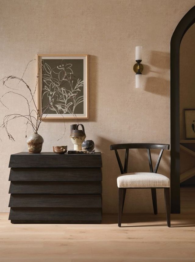 Universal Explore Home™ Dwell Basalt/Monique Linen Side Chair-1