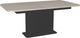 Amisco Customizable Lucarelli 96" Rectangular Extendable Table with 1" Thermo Fused Laminate Top, Radius Corners and 1 Leaf-0