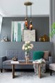 A & B Home Brown Triple Pendant Light-5