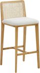 TOV Furniture Gerri Cream/Natural Counter Stool-0