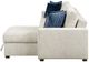 Homelegance® Isla 2-Piece Beige L-Shape Sectional and Reversible Storage Chaise-4