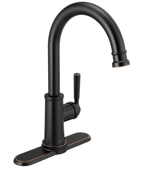 Peerless Westchester® Oil Rubbed Bronze Single Handle Kitchen Faucet-1