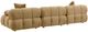 TOV Furniture Calliope 3-Piece Cafe Au Lait 118" Modular Sectional-4