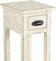 Sunny Designs™ Marina White Sand Chair Side Table-4