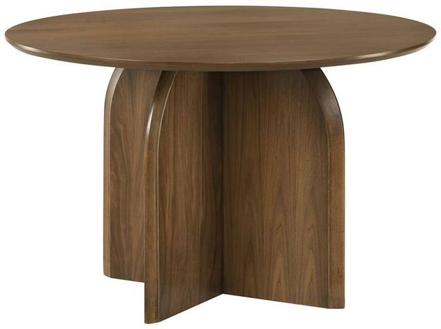 ACME Furniture Delmon Dark Walnut Round Dining Table-0