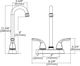 Elkay Everyday Chrome Bar Deck Mount Faucet and Lever Handles-4