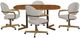 Chromcraft™ Customizable Chambers Carlisle 5-Piece Dining Set-2