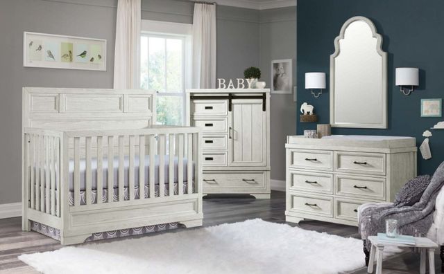 Westwood Design Foundry White Dove Convertible Crib-1