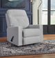 Signature Design by Ashley® Skillins Stone Manual Rocker Recliner-4