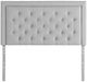 Malouf® Hennessey Stone King Headboard-0