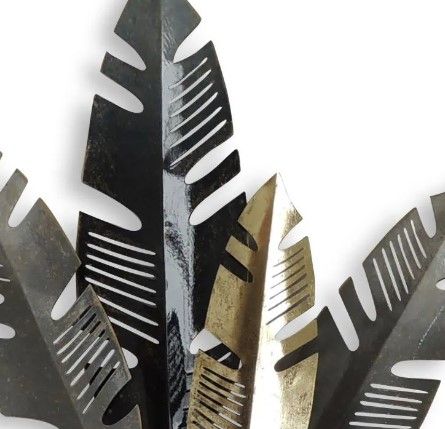 Classy Art Style 24 Black/Gold/Gray Wall Decor-1