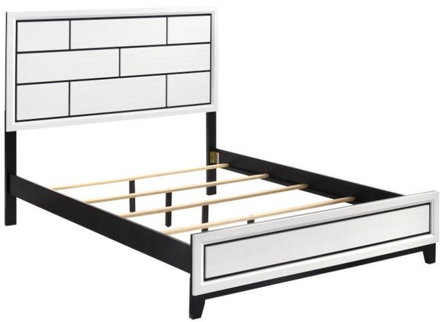 Homelegance® Davi White Full Panel Bed-3