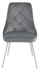 Mazin Furniture Plumeria Gray Dining Side Chair -1